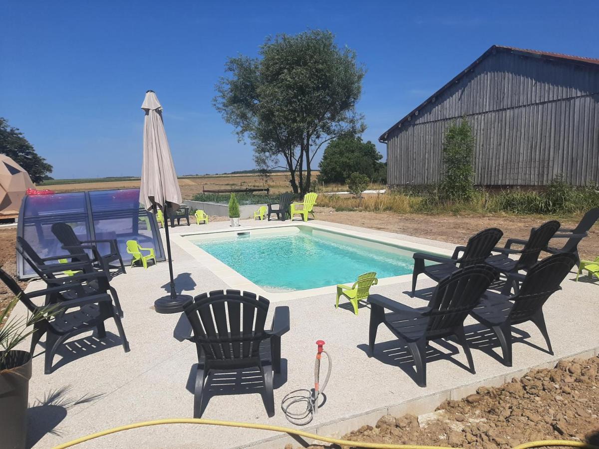Hotel Dôme Idylle à Bailly-le-Franc Extérieur photo